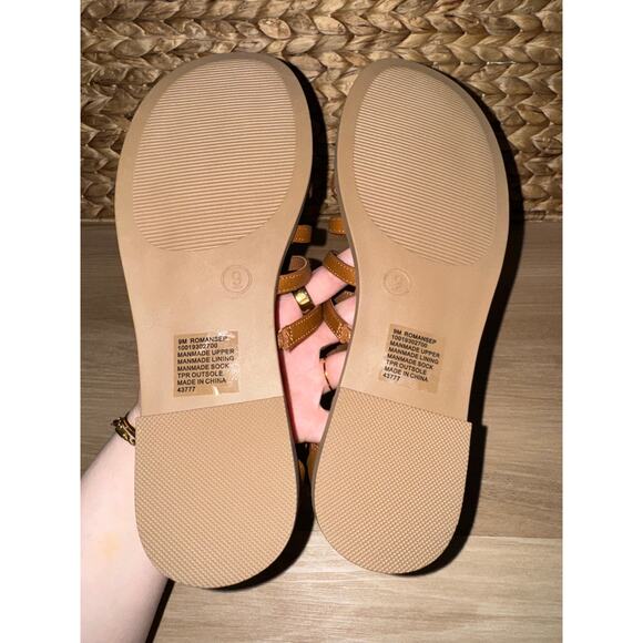 NWOT! Wild Pair Womens Romanse Strappy Open Toe Gladiator Sandals - Picture 6 of 6